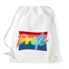 PRINTFASHION pride abstract - Sportzsák, Tornazsák - Fehér