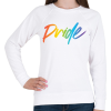 PRINTFASHION Pride-PNG-Photo - Női pulóver - Fehér