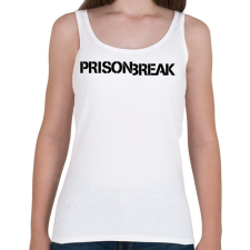 PRINTFASHION PrisonBreak - Női atléta - Fehér női trikó