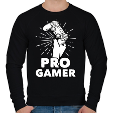 PRINTFASHION Pro Gamer - Férfi pulóver - Fekete férfi pulóver, kardigán