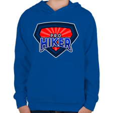 PRINTFASHION PRO HIKER - Gyerek kapucnis pulóver - Királykék gyerek pulóver, kardigán