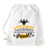 PRINTFASHION Próbáltad már a pizzát? - Sportzsák, Tornazsák - Fehér