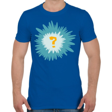 PRINTFASHION Problem? - Férfi póló - Királykék férfi póló