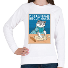 PRINTFASHION Profi süti sütő - Női pulóver - Fehér