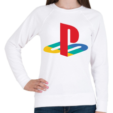 PRINTFASHION PS - Női pulóver - Fehér női pulóver, kardigán