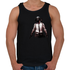 PRINTFASHION pubg #1 - Férfi atléta - Fekete