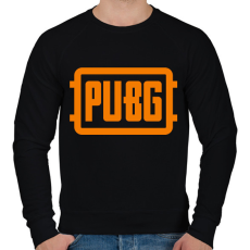 PRINTFASHION pubg - Férfi pulóver - Fekete