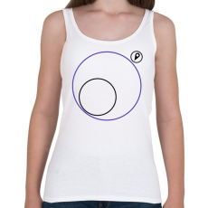 PRINTFASHION PUBG körön kívül - Női atléta - Fehér