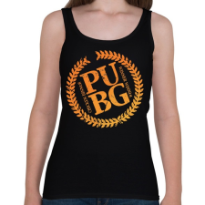 PRINTFASHION PUBG LOGO - Női atléta - Fekete női trikó