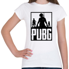 PRINTFASHION PUBG - Női póló - Fehér