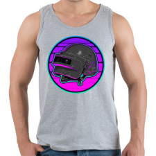 PRINTFASHION PUBG sisak - Férfi atléta - Sport szürke atléta, trikó