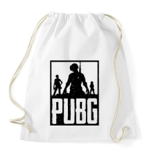 PRINTFASHION PUBG - Sportzsák, Tornazsák - Fehér tornazsák