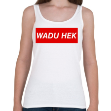 PRINTFASHION PUBG - WADU HEK - Női atléta - Fehér női trikó