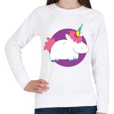PRINTFASHION Pufi unikronis - Női pulóver - Fehér