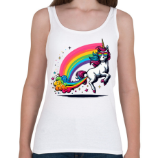 PRINTFASHION Pukikornis - Női atléta - Fehér