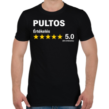 PRINTFASHION Pultos Értékelés ***** 5.0 (69 értékelés) - Férfi póló - Fekete férfi póló