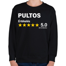 PRINTFASHION Pultos Értékelés ***** 5.0 (69 értékelés) - Gyerek pulóver - Fekete gyerek pulóver, kardigán