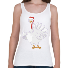 PRINTFASHION Pulyka - Női atléta - Fehér