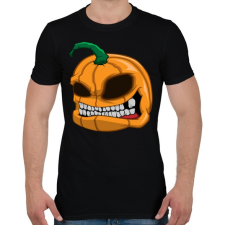 PRINTFASHION Pumpkin - Férfi póló - Fekete férfi póló