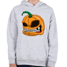 PRINTFASHION Pumpkin - Gyerek kapucnis pulóver - Sport szürke gyerek pulóver, kardigán