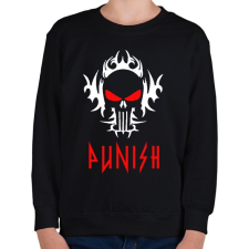 PRINTFASHION punish - Gyerek pulóver - Fekete gyerek pulóver, kardigán