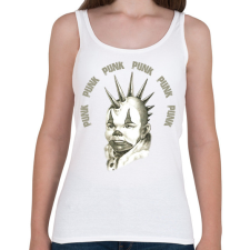 PRINTFASHION Punk punk punk - Női atléta - Fehér női trikó