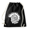 PRINTFASHION Punk Rock Apa - Sportzsák, Tornazsák - Fekete