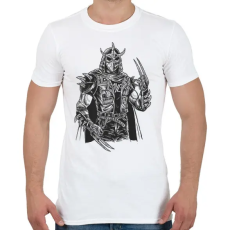 PRINTFASHION Punk zúzó - Férfi póló - Fehér