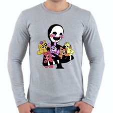 PRINTFASHION puppet - Férfi hosszú ujjú póló - Sport szürke férfi póló