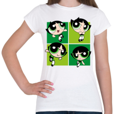 PRINTFASHION Puszedli - Női póló - Fehér