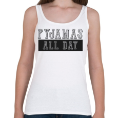 PRINTFASHION Pyjamas all day - Női atléta - Fehér