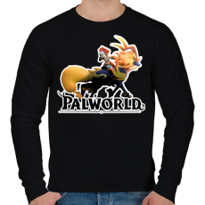 PRINTFASHION Pyrin - palworld - Férfi pulóver - Fekete