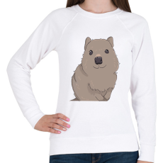 PRINTFASHION Qoukka - Női pulóver - Fehér