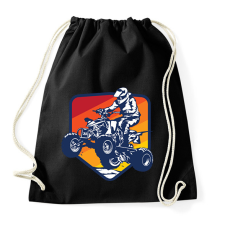 PRINTFASHION Quad - Sportzsák, Tornazsák - Fekete tornazsák