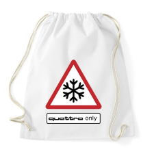 PRINTFASHION Quattro only - Sportzsák, Tornazsák - Fehér tornazsák