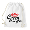 PRINTFASHION Queen - Sportzsák, Tornazsák - Fehér