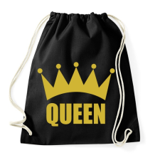 PRINTFASHION QUEEN - Sportzsák, Tornazsák - Fekete tornazsák