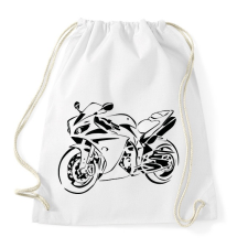PRINTFASHION R1 - Sportzsák, Tornazsák - Fehér tornazsák