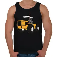 PRINTFASHION Rába steiger - Férfi atléta - Fekete atléta, trikó