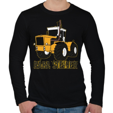 PRINTFASHION rába steiger - Férfi hosszú ujjú póló - Fekete férfi póló