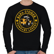 PRINTFASHION Rába steiger hungary legend - Férfi pulóver - Fekete