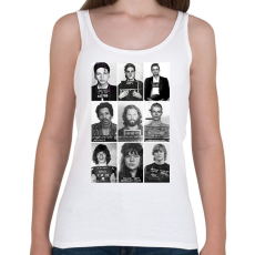 PRINTFASHION Rács mögött. - Női atléta - Fehér