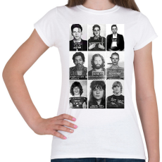 PRINTFASHION Rács mögött. - Női póló - Fehér