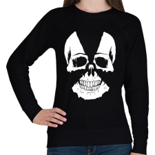 PRINTFASHION Radioaktiv koponya - Női pulóver - Fekete női pulóver, kardigán