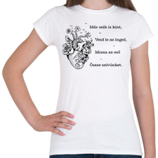 PRINTFASHION Radnóti Miklós - Bájoló - Női póló - Fehér női póló