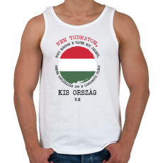 PRINTFASHION Radnóti - Nem tudhatom... - Férfi atléta - Fehér