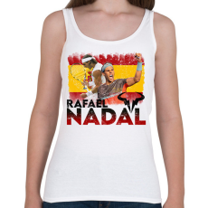 PRINTFASHION Rafael Nadal - Női atléta - Fehér