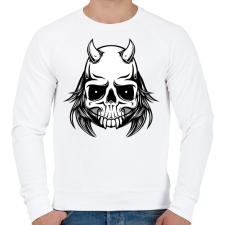 PRINTFASHION Ragadozó - Férfi pulóver - Fehér férfi pulóver, kardigán