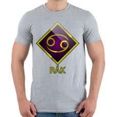 PRINTFASHION Rák - Férfi póló - Sport szürke