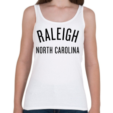 PRINTFASHION Raleigh - Női atléta - Fehér női trikó